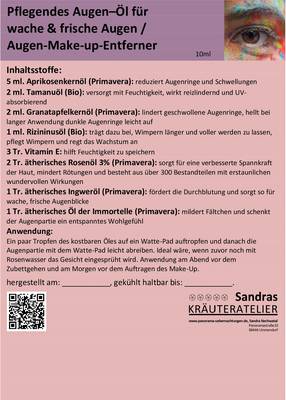 Augenpflege
